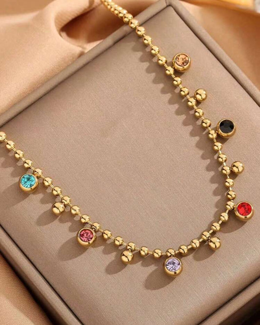 Rainbow Love Necklace