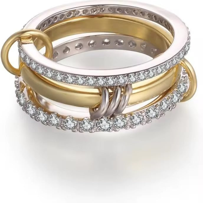 Thirds A Charm Ring