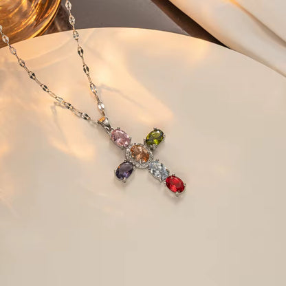 Stained Glass Cross