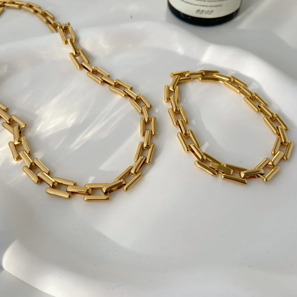 Linked in Necklace image 0