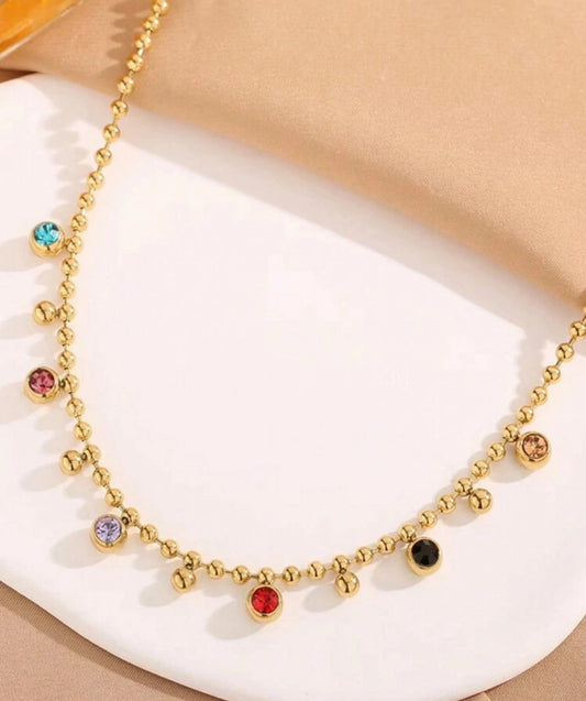 Rainbow Love Necklace