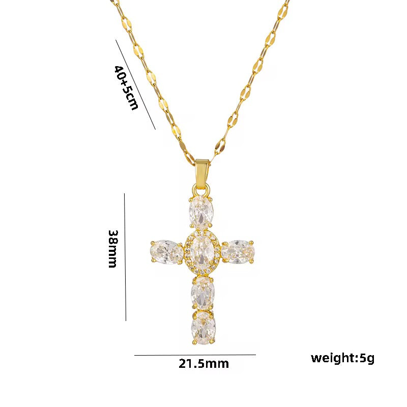 Stained Glass Cross