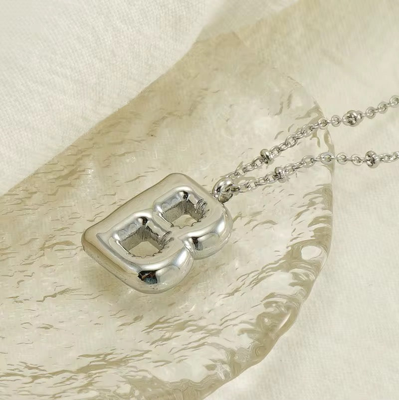 Initial Baloon Necklace