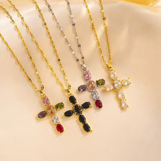 Stained Glass Cross