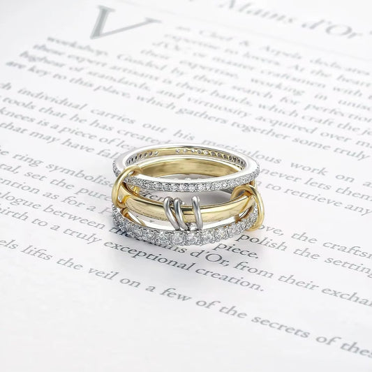Thirds A Charm Ring