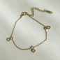 Tear Drop Diamonds Bracelet