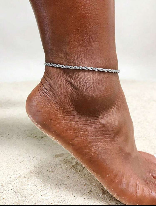 Roped In Anklet