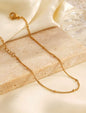 Dainty Studed Anklet