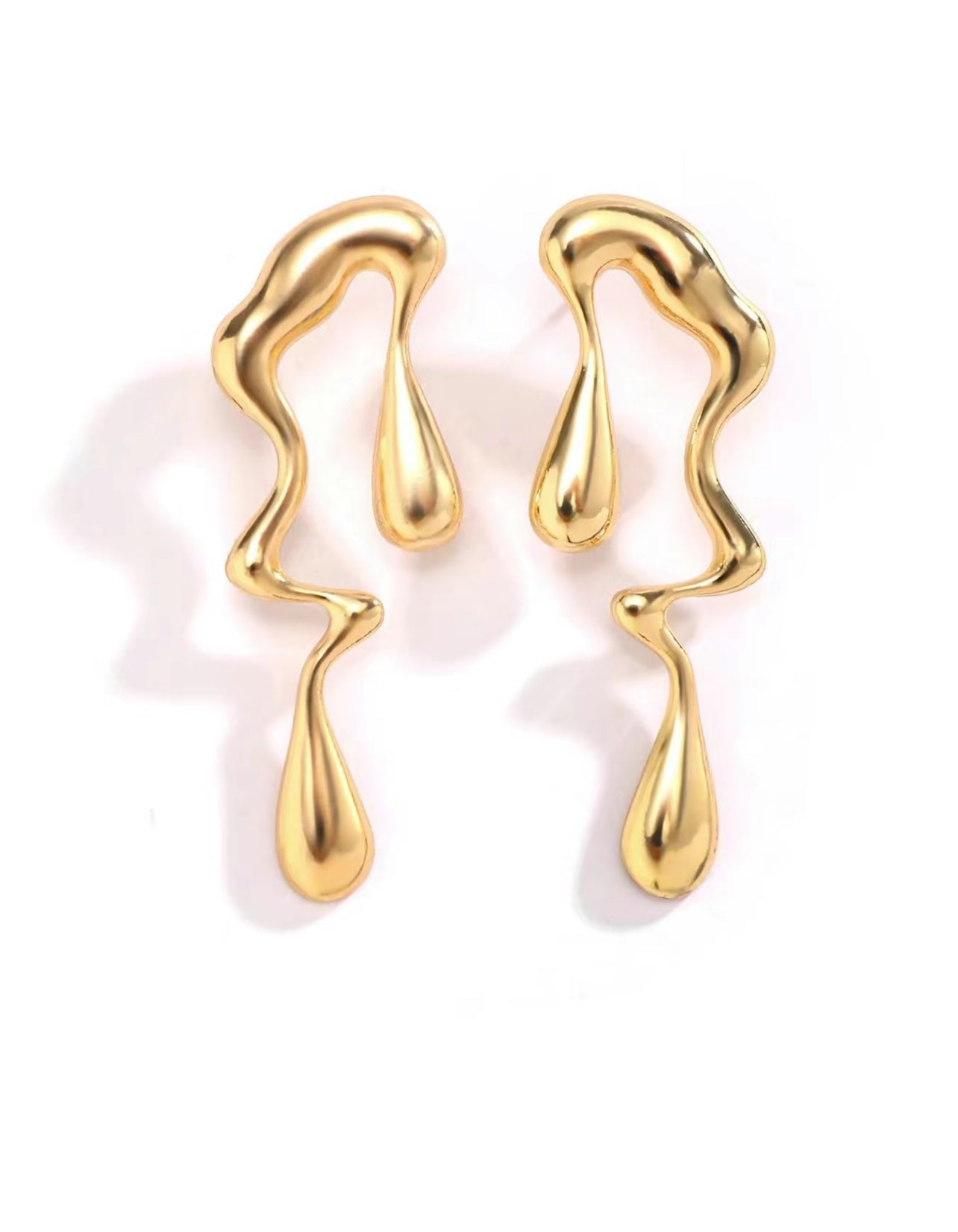 Large Dripping Earring image 0