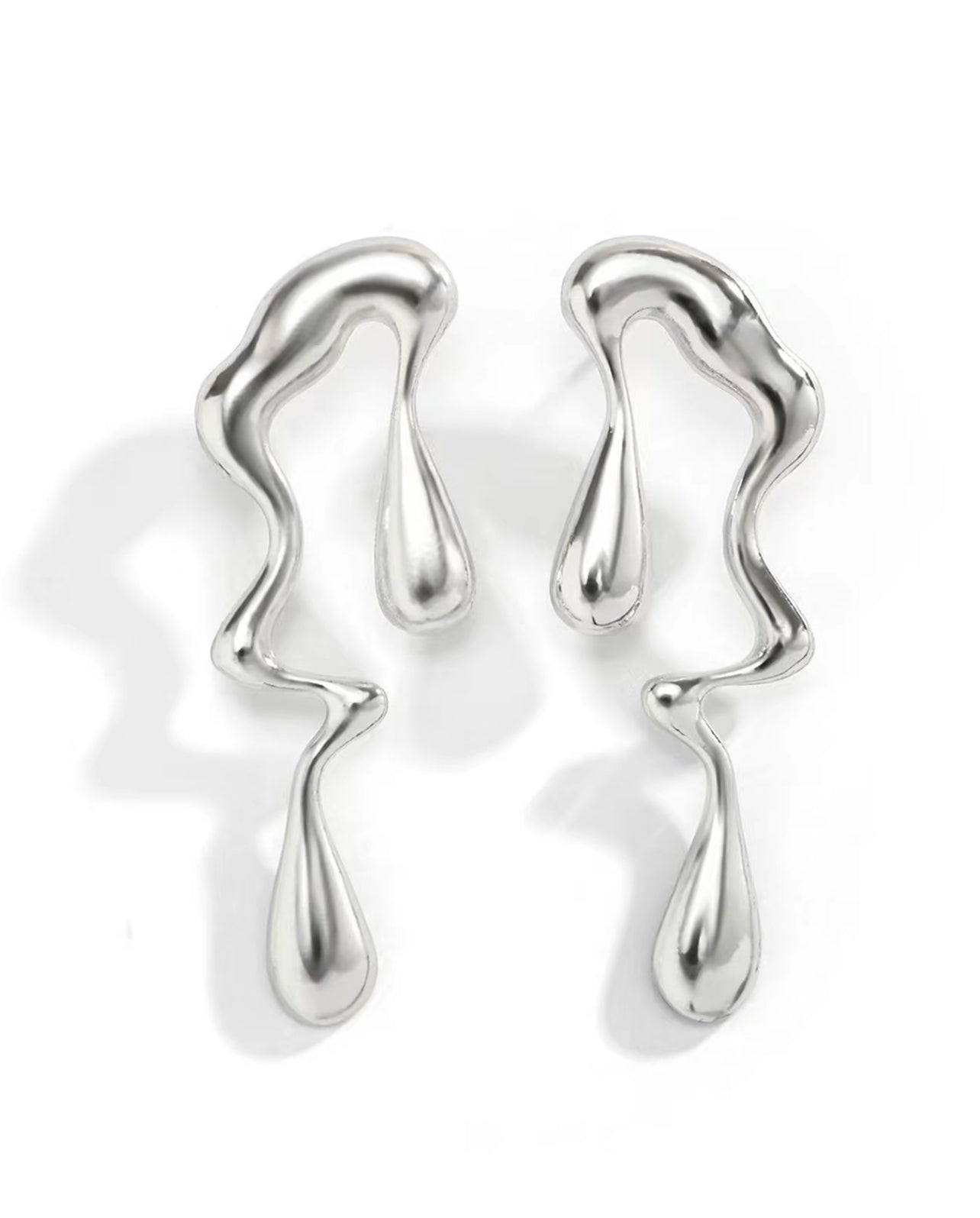 Large Dripping Earring image 1