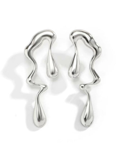 Large Dripping Earring image 1