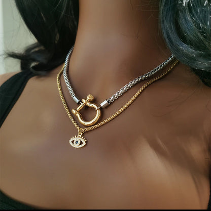 Snake Chain 18k gold plated  image 4
